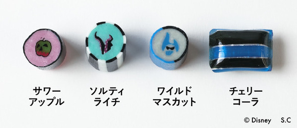 ディズニーヴィランズモチーフの商品、PAPABUBBLEから登場