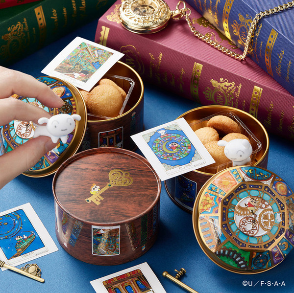 「クレヨンしんちゃんトレイン缶」が新登場！しんちゃんとシロが魔法の列車で宇宙の旅