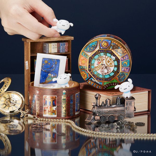 「クレヨンしんちゃんトレイン缶」が新登場！しんちゃんとシロが魔法の列車で宇宙の旅