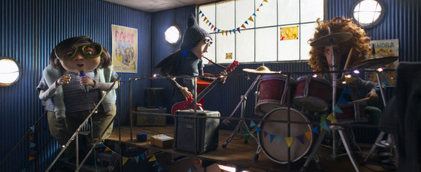 バンド×ストップモーションアニメ『リビング・ラージ！』ラストシーンの一部が公開