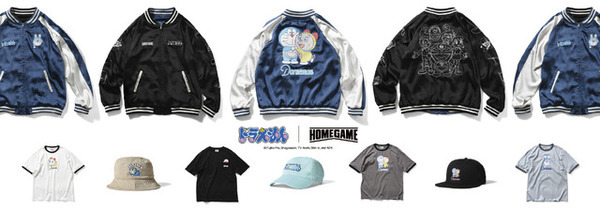 大判刺繍のジャケットやキャップが登場「ドラえもん」アパレルコレクション発売中