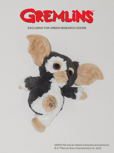 グレーカラーのギズモのぬいぐるみが登場！『GREMLINS』×「NICI」のスペシャルモデル