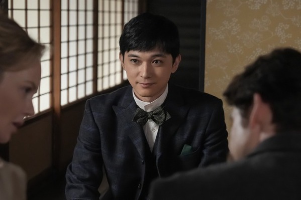 「ばけばけ」第63回あらすじ・場面写真　ヘブンがイライザを案内している所に錦織も合流し、3人はお茶会をすることに…12月24日放送