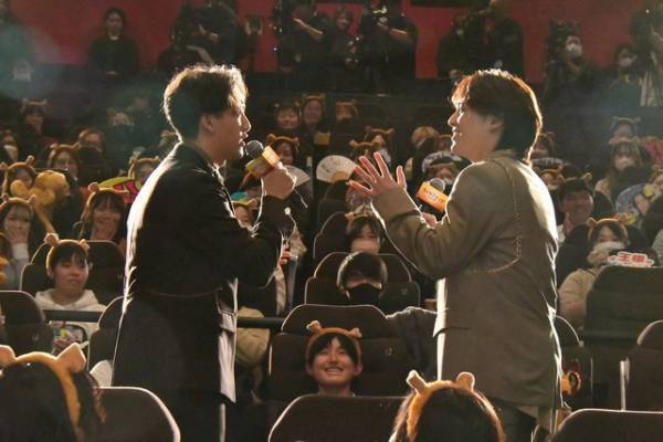 尾上右近＆松田元太＆MARIA-E、生歌唱で会場を魅了『ライオン・キング：ムファサ』応援上映会実施