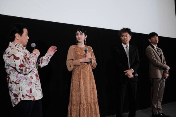 松田るか、生歌も披露『かなさんどー』沖縄で先行公開記念舞台挨拶