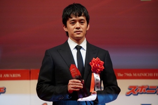 横浜流星「これからも妥協せず、志を高く」と決意表明 第79回毎日映画コンクール