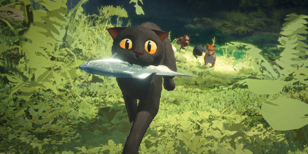 黒猫と旅を共にする仲間たち『Flow』キャラスチール＆本編映像