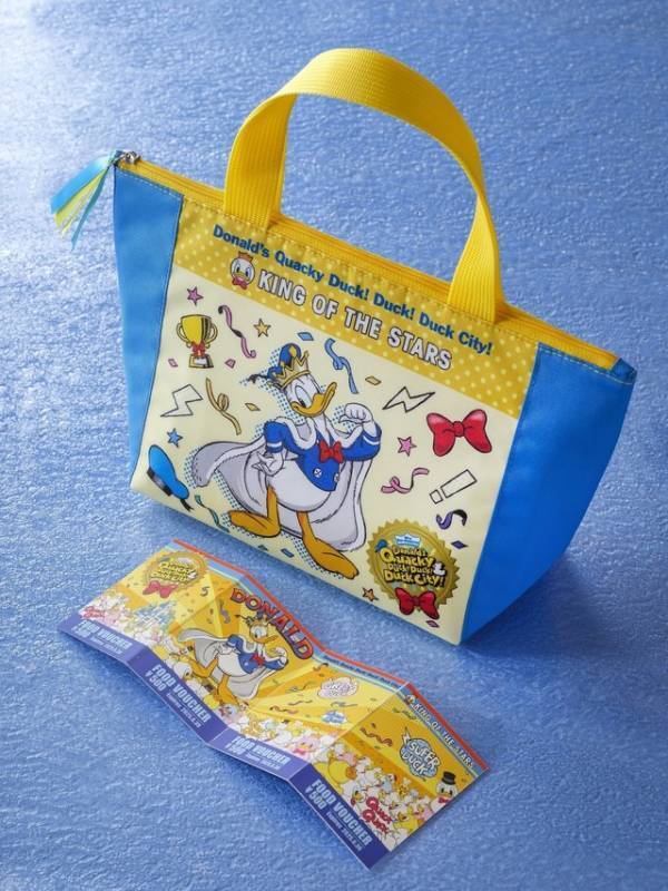 【ディズニー】ドナルドの足形がかわいい！「ドナルドのクワッキー・ダック！ダック！ダックシティ！」SPメニュー