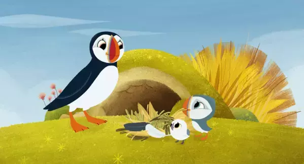 上野樹里演じるお母さんが優しく語りかける『パフィンの小さな島』予告編