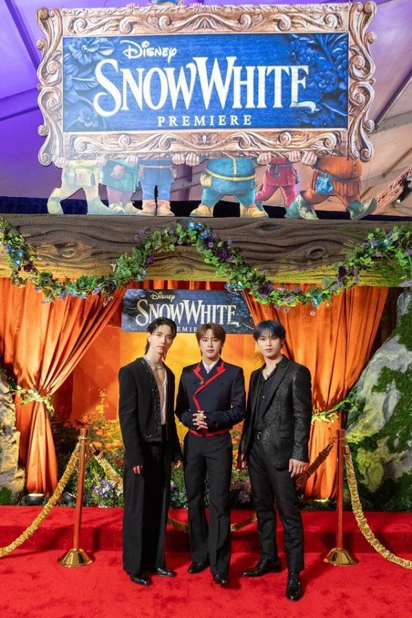 河野純喜『白雪姫』USプレミアに参加！JO1與那城奨＆佐藤景瑚も応援に「プレミアム吹替版を早く見たい」