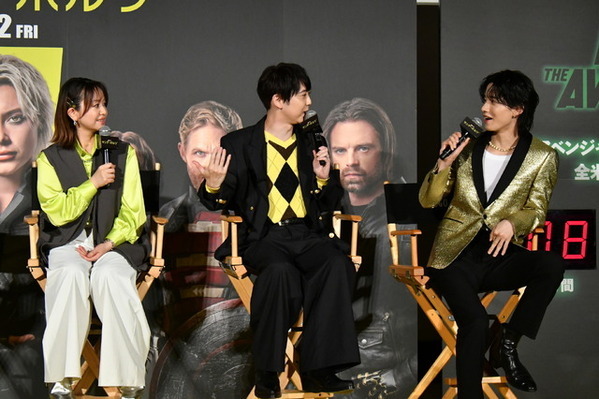 「実は優しい」「感慨深い」田村睦心＆白石充＆梶裕貴『サンダーボルツ*』前夜祭イベントに登場