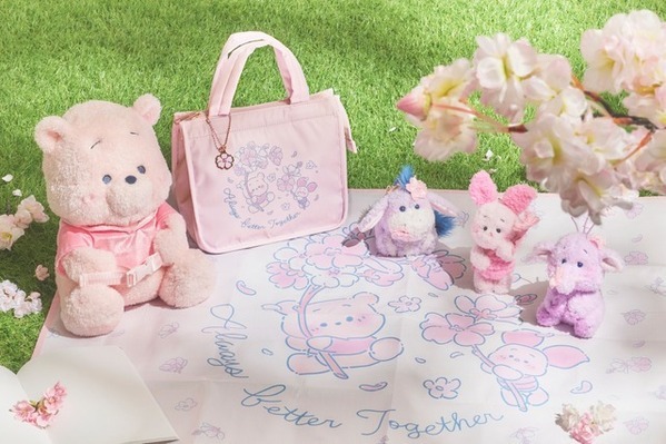 春の風に舞うプーさんと仲間たちの新コレクションが発売「DISNEY SAKURA COLLECTION 2026」