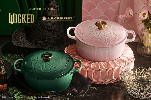 『ウィキッド 永遠の約束』とル・クルーゼがコラボ「ウィキッドコレクション」発売