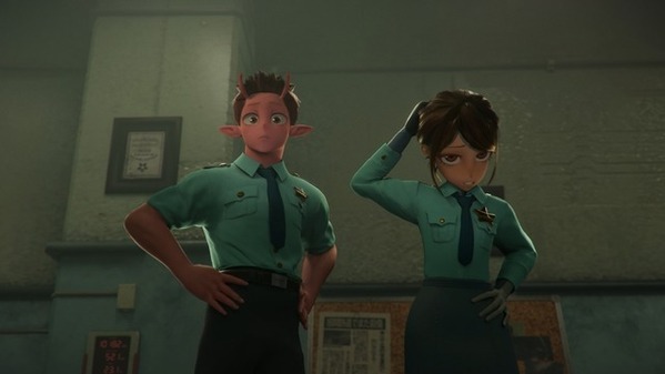 劇場版から登場する新キャラクター『銀河特急 ミルキー☆サブウェイ 各駅停車劇場行き』警察チームの場面写真解禁