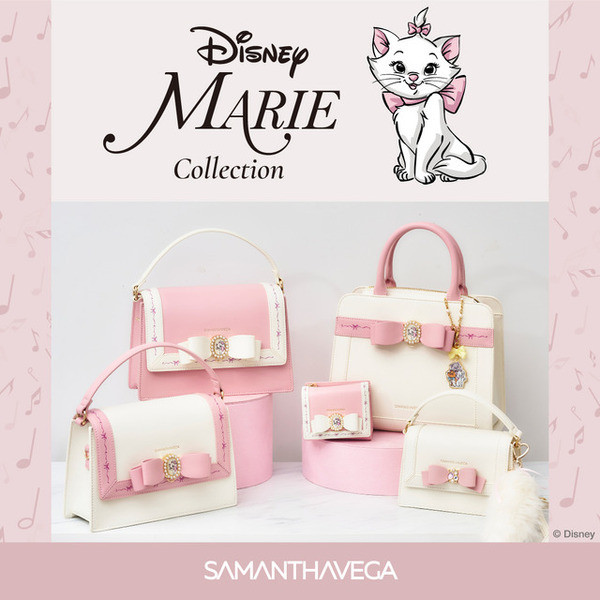 ピンク×ホワイトで大人かわいい「おしゃれキャット マリー」コレクション発売「SAMANTHAVEGA」