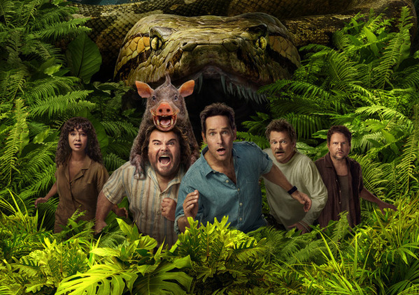 ジャック・ブラック＆ポール・ラッド、幼なじみコンビがアマゾン奥地で追い込まれる『俺たちのアナコンダ』場面写真