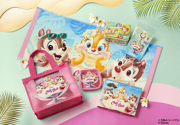 チップ＆デール、クラリスが主役のバニラショコラサンド新発売！夏の新作グッズも「Disney SWEETS COLLECTION by 東京ばな奈」