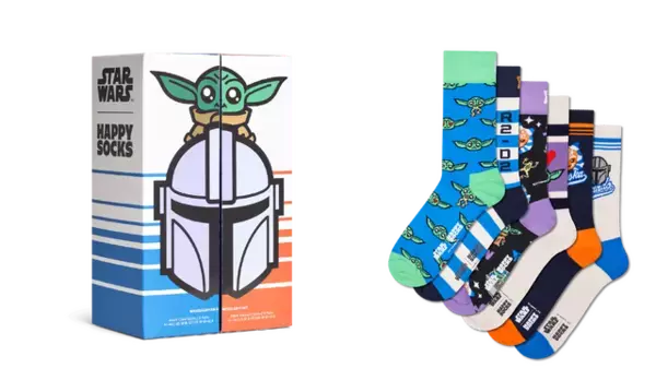 グローグー、アソーカ、R2-D2など登場『スター・ウォーズ』と「ハッピーソックス」がコラボ