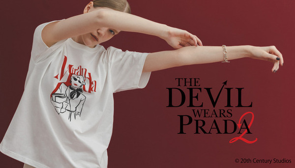 『プラダを着た悪魔２』コレクション、ナノ・ユニバースで発売　Tシャツ＆トートバッグなど全8型