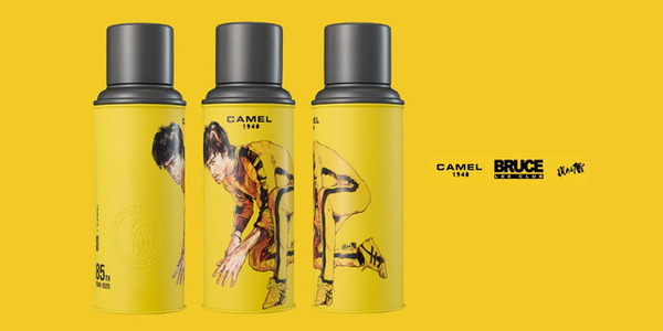 ブルース・リー生誕＆CAMEL誕生、ダブル85周年コラボ水筒「116 BruceLee」発売