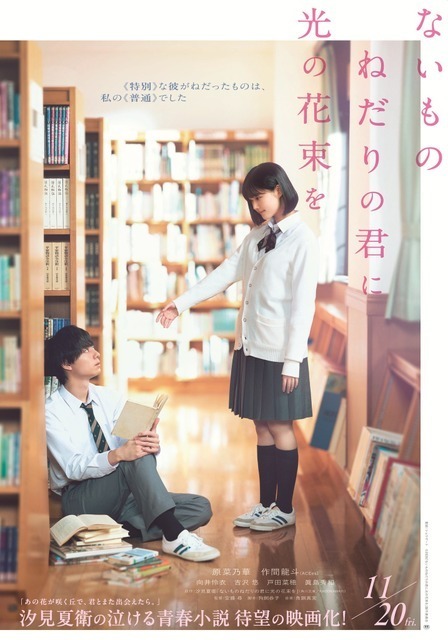 原菜乃華＆作間龍斗が心の距離を縮めていく…『ないものねだりの君に光の花束を』特報映像