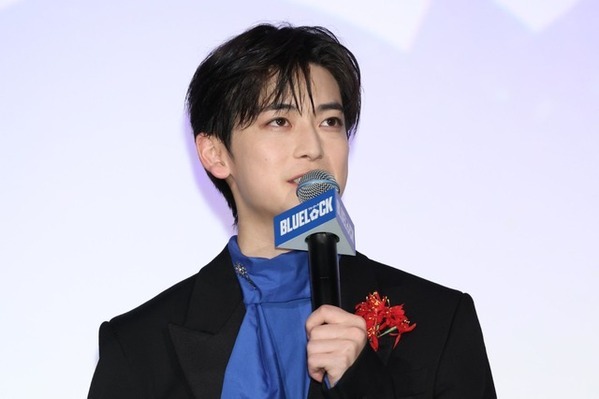 高橋文哉「僕らの熱さを映画館で受け取って」主演映画『ブルーロック』ワールドプレミア