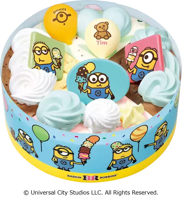 ミニオン尽くしのアイスケーキ誕生！サーティワンで7月15日発売