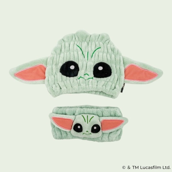 グローグーの吸水速乾タオルキャップ＆ヘアターバン発売『スター・ウォーズ／マンダロリアン・アンド・グローグー』