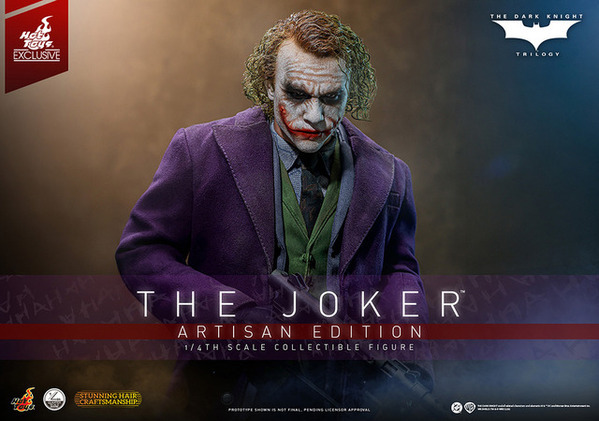 『ダークナイト』ヒース・レジャー“ジョーカー”、1/4スケールフィギュアで立体化