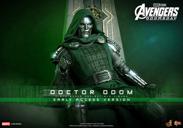 パーツも豪華！『アベンジャーズ／ドゥームズデイ』より「ドクター・ドゥーム」1/6フィギュアが登場