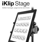 楽譜/歌詞などを表示できる無料iPadアプリ「iKlip Stage」- IK Multimedia