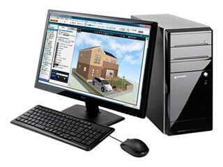 マウス、3D住宅デザインソフト「3Dマイホームデザイナー」公認PC3モデル