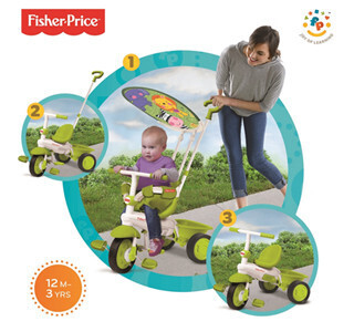 ベビーカーが三輪車に!? 10カ月～3歳まで使える三輪車がトイザらスに登場