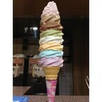 東京都中野区のアイス屋が提供!! 8段重ねの