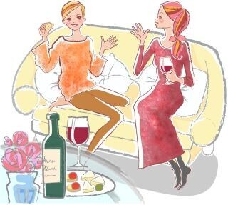 女子会の実態 ! 理想は「月1で夜に、誰かの自宅で6人以下」 - オリコン調査