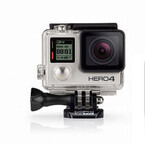 GoPro初のタッチディスプレイ搭載アクションカメラ「HERO4 Silver」