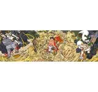 宮城県・仙台空港に漫画家・大友克洋先生による 陶板レリーフ作品が登場