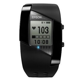 エプソン、スマホ連携する腕時計型の活動量計 - 脈拍計測で多機能を実現
