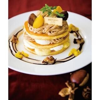ブラザーズカフェ、秋を感じる"マロンづくし"のスペシャルパンケーキを発売