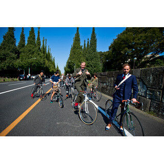 東京都・外苑でドレスコードツーリング! 英国風自転車イベント開催