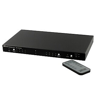 ラトック、4台のHDMI機器を2台のモニタへ自在に出力できるマトリックス