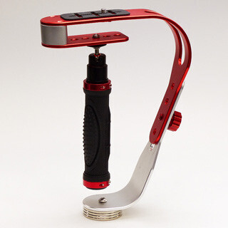 アユート、デジタルカメラでの動画撮影で手ぶれを抑えるカメラスタビライザ