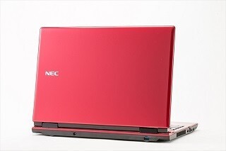 写真で見るNEC「LaVie L」レッドモデル - CPU・液晶が向上した最上位ノート