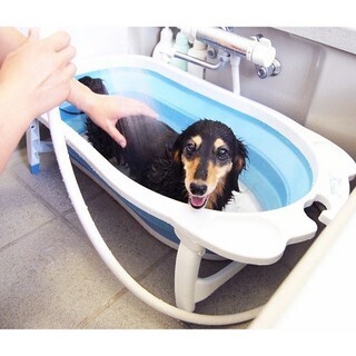 愛猫・愛犬のシャンプーに! ペット用バスタブが便利すぎる
