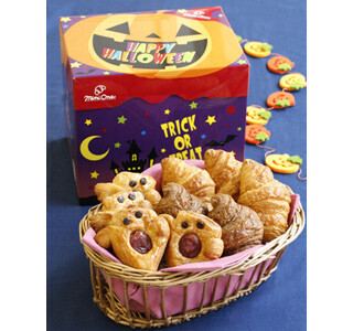 クロワッサン量り売りのミニワン、ハロウィンやクリスマスなど限定商品発売