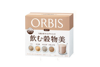 オルビスから、4つの穀物が入った"食べる"ダイエットシェイクが登場