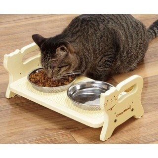 猫のちゃぶ台返し対策にぴったりな猫用ダイニングテーブル