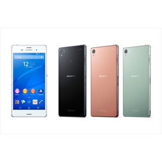 ドコモ、ソニーのフラッグシップ機「Xperia Z3 SO-01G」を23日に発売