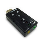 ユニットコム、バーチャル7.1chサラウンド対応の215円USBオーディオ