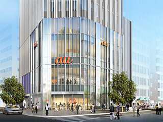 東京都新宿区にKDDI直営の旗艦店「au SHINJUKU」が今秋オープン